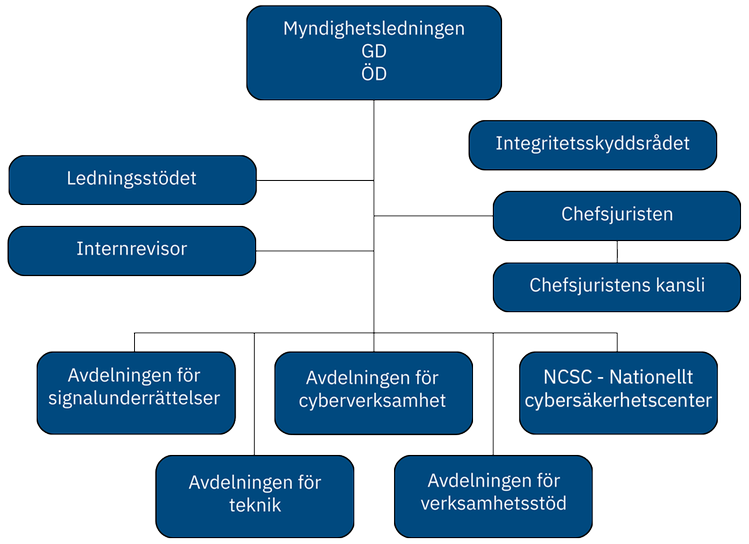 Organisationsskiss, organisationsschema